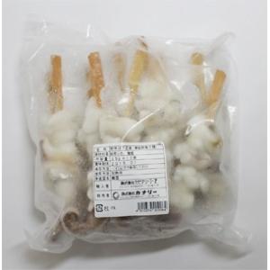 [冷凍]  加熱用 紋甲いか下足串 35g×10串 モンゴウイカゲソ