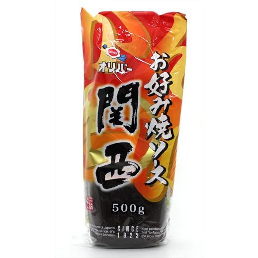 オリバー お好み焼ソース関西 500g×12本（1ケース）