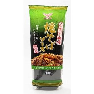 ハグルマ こだわりだし仕立て焼そばソース関西風 500g×12本（1ケース）
