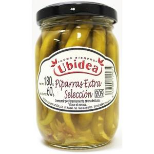 UBIDEA ギンディージャ 青唐辛子の酢漬け 180g×15個（1ケース）