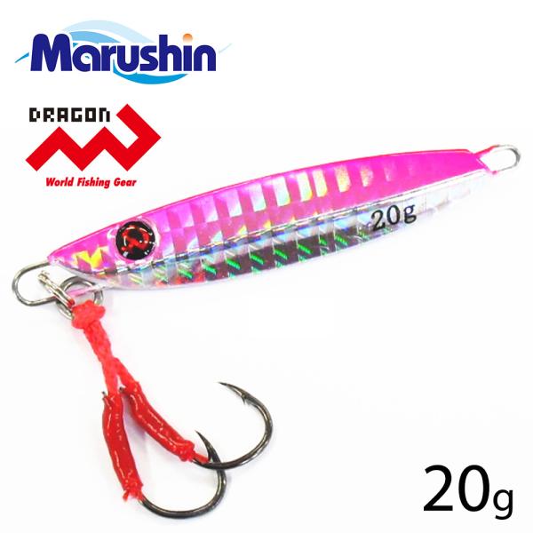 マルシン メタルジグ Four Edge Foxy フォーエッジ フォクシー ピンク 20g ハード...