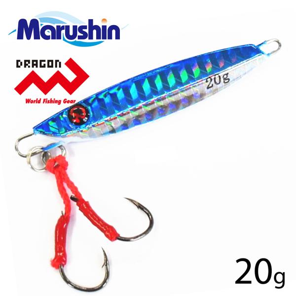 マルシン メタルジグ Four Edge Foxy フォーエッジ フォクシー ブルー 20g ハード...