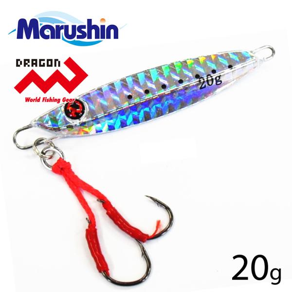 マルシン メタルジグ Four Edge Foxy フォーエッジ フォクシー シルバー 20g ハー...