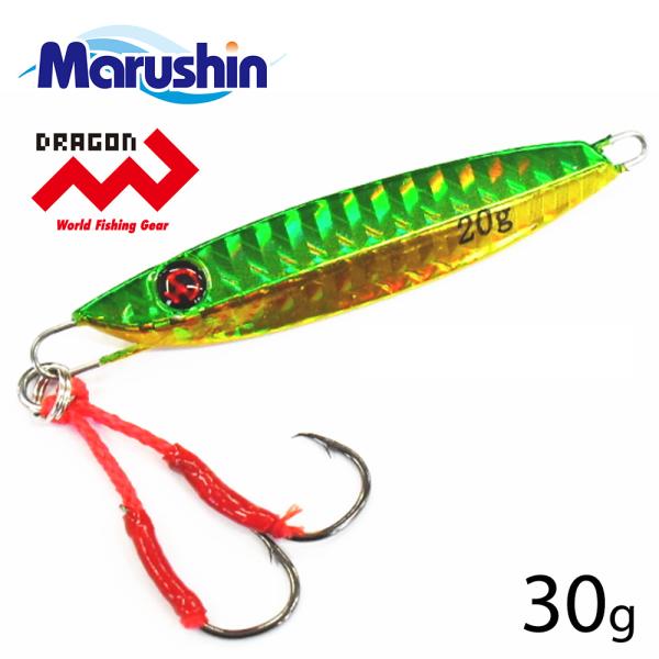 マルシン メタルジグ Four Edge Foxy フォーエッジ フォクシー グリーンゴールド 30...