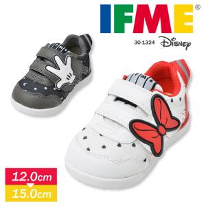 イフミー ディズニー 子供靴 スニーカー 男の子 ベビーシューズ 女の子 ミッキー ミニー キッズ ファーストシューズ ベビー靴 ホワイト 白 ブラック 黒 1324 Ifme 30 1324 S Mart Yahoo Japan店 通販 Yahoo ショッピング