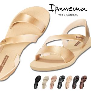 ビーチ サンダル イパネマ レディース ぺたんこ おしゃれ 歩きやすい トング バックストラップ ビーサン 海 プール リゾート セレブ VIBE SANDAL Ipanema