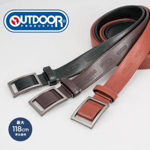ベルト メンズ 穴なし ブランド ベルト 35mm ストレッチ OUTDOOR PRODUCTS アウトドアプロダクツ ブラウン 黒 j1422
