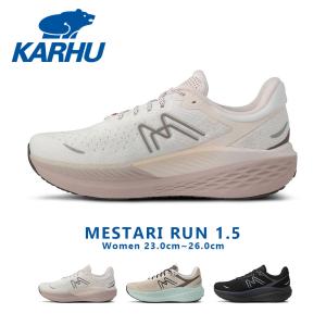 カルフ MESTARI RUN 1.5 レディース スニーカー ランニング シューズ 靴 厚底 クッション 軽量 安定性 北欧 フィンランド 復刻 レトロ デザイン KARHU 爆買