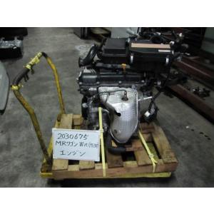 ＭＲワゴン DBA-MF33S エンジンASSY  ZVF