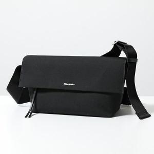 JIL SANDER+ ジルサンダー プラス ボディバッグ UTILITY CROSSBODY MD ユーティリティ ミディアム J49WG0003 P6647 メンズ キャンバス レザー ロゴ 鞄 001｜s-musee