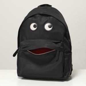 ANYA HINDMARCH アニヤハインドマーチ バックパック BACKPACK EYES アイズ 152921 レディース ナイロンリュック 鞄 Black｜インポートセレクト musee