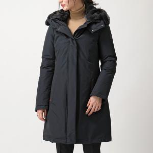 WOOLRICH ウールリッチ WWCPS2807 UT0001 WS BOW BRIDGE COAT ラビットファー付き ダウンジャケット DKN レディース