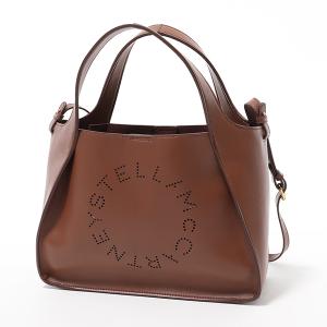 STELLA McCARTNEY ステラマッカートニー 513860 W8542 パンチングロゴ エコレザー トートバッグ ショルダーバッグ ポーチ付き 7773 鞄 レディース