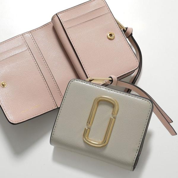 MARC JACOBS マークジェイコブス M0014282 カラー2色 レザー 二つ折り財布 ミデ...