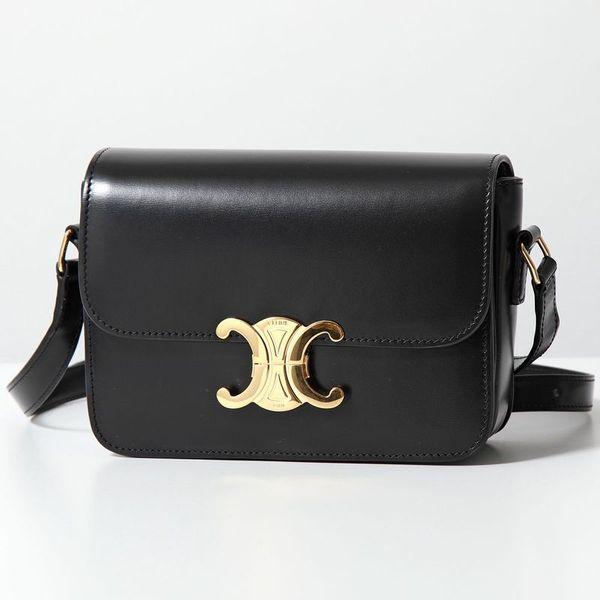 CELINE セリーヌ ショルダーバッグ TEEN ティーン Small Triomphe トリオン...