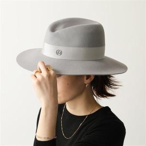 Maison Michel  メゾンミッシェル VIRGINIE HAT 100 1046003 フェルトハット 帽子 PEARL-GREY レディース｜s-musee