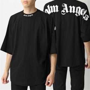 Palm Angels パームエンジェルス PMAA002F21JER002 1001 LOGO OVER TEE