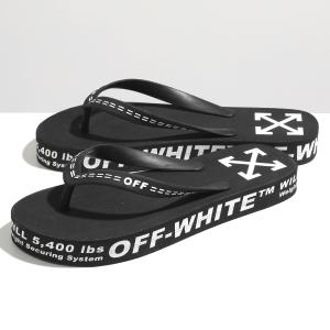 OFF-WHITE オフホワイト VIRGIL ABLOHOMIA131 R20 D27001 FLIP FLOP トング ビーチ サンダル ビーサン スポサン ロゴ 1000/BLACK 靴 メンズ