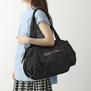 repetto レペット B0233T Duffle bag Big Glide ロゴ プリント ビッグ ダッフルバッグ ジムバッグ 鞄 extra large 410/Noir レディース