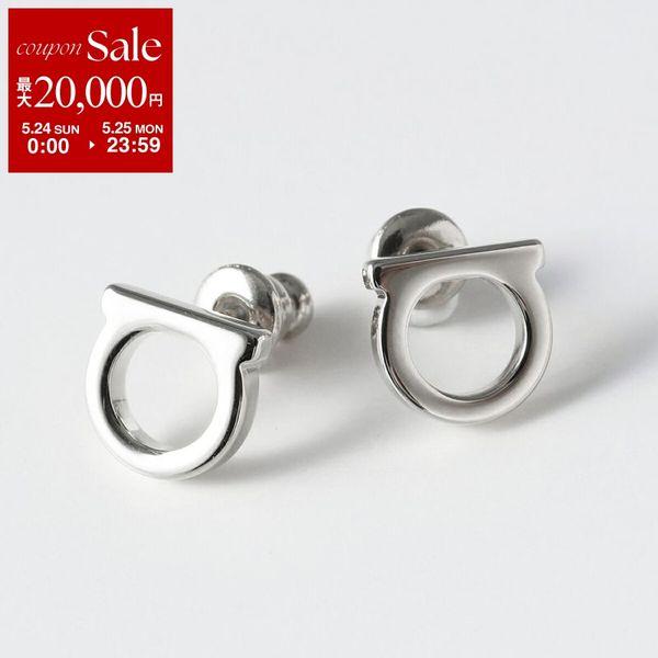 FERRAGAMO フェラガモ ピアス 76 0120 002 レディース ガンチーニ アイコンモチ...