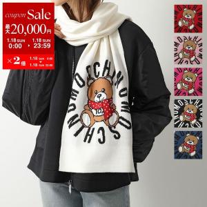 MOSCHINO（モスキーノ） マフラー スカーフ レディース ライトグレー