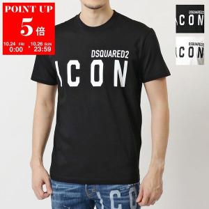 DSQUARED2 ディースクエアード Tシャツ Icon T-Shirt S79GC0003 S2...