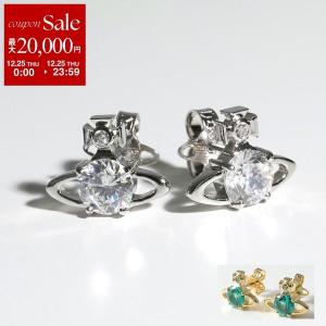 ヴィヴィアンウエストウッド ナノソリティアシングルスタッドピアス シルバー Vivienne Westwood ヴィヴィアンウエストウッド ピアス メンズ