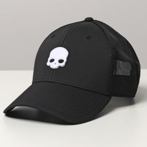 HYDROGEN ハイドロゲン FR0092 SKULL CAP ベースボールキャップ メッシュ ロゴ スカル 帽子 007/BLACK メンズ