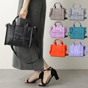 MARC JACOBS マークジェイコブス トートバッグ  THE LEATHER MINI TOTE BAG H009L01SP21 レディース レザー ショルダーバッグ 鞄 カラー7色