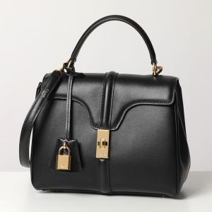 CELINE セリーヌ 188003BEY.38NO Small 16 セーズ スモール レザー ハンドバッグ ショルダーバッグ 鞄 Black レディース｜s-musee