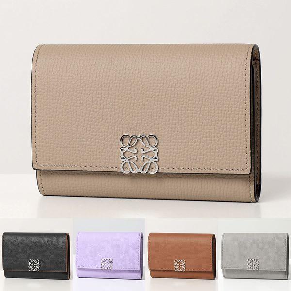 LOEWE ロエベ  三つ折り財布 C821S33X01 C821S33X07 ANAGRAM SM...