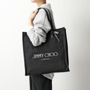 Jimmy Choo ジミーチュウ LOGO TOTE FFQ トートバッグ キャンバス