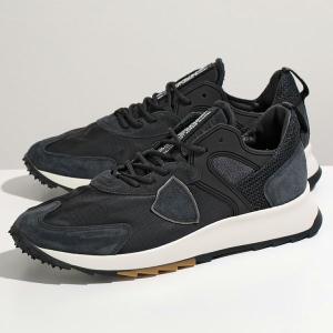 PHILIPPE MODEL フィリップモデル RLLU W007 ROYALE ロワイヤル スウェード ナイロン コンビ ローカット スニーカー シューズ 靴 NOIR メンズ