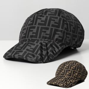 FENDI フェンディ キャップカバー FXQ825 AH7U メンズ FFロゴ ズッカ柄