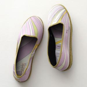 EMILIO PUCCI エミリオプッチ スリッポン 2ECE14 2EX74 レディース