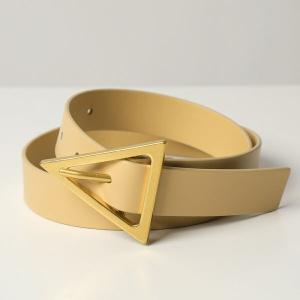 BOTTEGA VENETA ボッテガヴェネタ ベルト 609275 VMAU1 レディース トライアングル レザー ナローベルト 2700