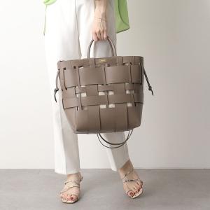 ZANCHETTI ザンケッティ トートバッグ WOVEN SHOPPER WSHO 736 レディース レザー ショルダーバッグ メッシュ 巾着 鞄 366LP/TAUPE/AUTUMN｜s-musee