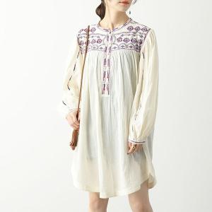Isabel Marant イザベルマラン ワンピース Robe Federika フェデリカ 22pro2109 22p040e レディース 刺繍 コットン ギャザー ドレス パフスリーブ Ecru インポートセレクト Musee 通販 Yahoo ショッピング