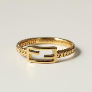 FENDI フェンディ リング 8AG982 B08 レディース FFロゴ バゲット