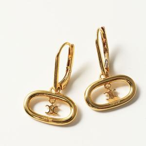 CELINE（セリーヌ） ノットスモール フープピアス GP ゴールド : BRING