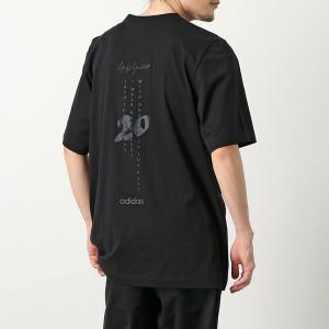 Y-3 ワイスリー 半袖 Tシャツ HG8797 U CH1 COMMERATIVE SS TEE メンズ クルーネック 半袖 カットソー ロゴ プリント 刺繍 BLACK｜s-musee