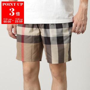 BURBERRY バーバリー スイム ショーツ 8017294 メンズ チェック ショートパンツ ドローコード スイムウェア A7028/ARCHIVE-BEIGE-IP-CHK｜s-musee