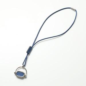 HERMES エルメス ネックレス PENDENTIF ODYSSEE 071653FP73 レディース SWIFT ペンダント アクセサリー BLEU-SAPHIR｜s-musee