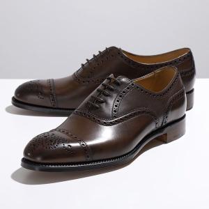 JOSEPH CHEANEY ジョセフチーニー レザーシューズ WILFRED ウィルフレッド メンズ レザーソール カーフ セミブローグ Fワイズ 靴 BURNISHED MOCHA｜インポートセレクト musee