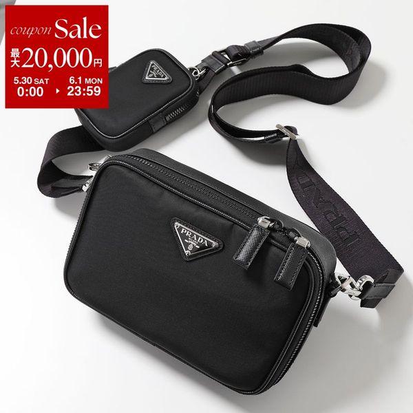 PRADA プラダ ショルダーバッグ ブリック 2VH070 2DMH メンズ クロスボディバッグ ...
