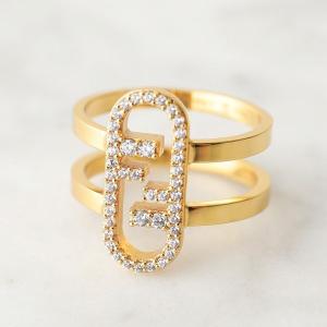 FENDIリング ストーン付き Shop Women's Designer Crystals Rings | FENDI US