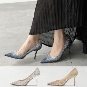 Jimmy Choo ジミーチュウ パンプス LOVE 85 VKG TIT VLD レディース