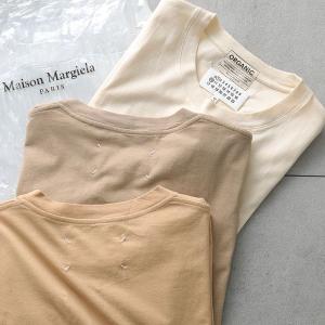 MAISON MARGIELA メゾンマルジェラ 1 10 Tシャツ 【1枚単品】 S50GC0678 S23973 965 メンズ 半袖 クルーネック カットソー 4ステッチ カラー3色｜s-musee