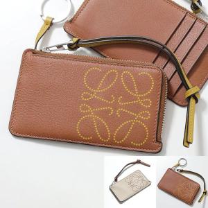 LOEWE ロエベ コインケース カードケース BRAND COIN CARDHOLDER C500R50X01 レディース アナグラム キーリング フラグメントケース 財布｜s-musee