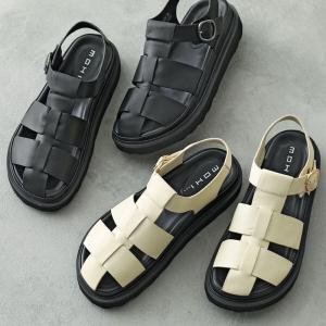ATELIER BRUGGE（アトリエブルージュ） サンダル Fur cross sandals